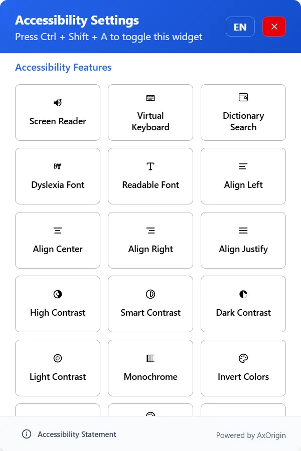 AxOrigin Accessibility Preview Image